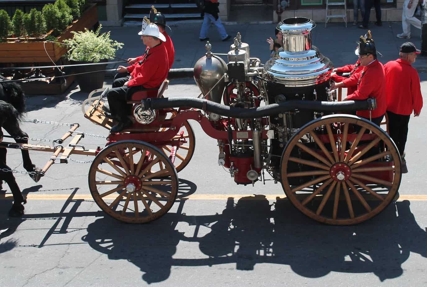 History of Retirement, Horse Drawn Fire Truck retirement, history of retirement, social security ,retirement history