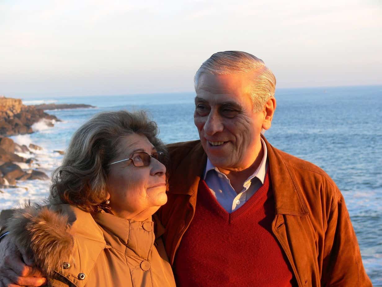 History of Retirement, Retirement History, Couple by Ocean retirement, history of retirement, social security ,retirement history
